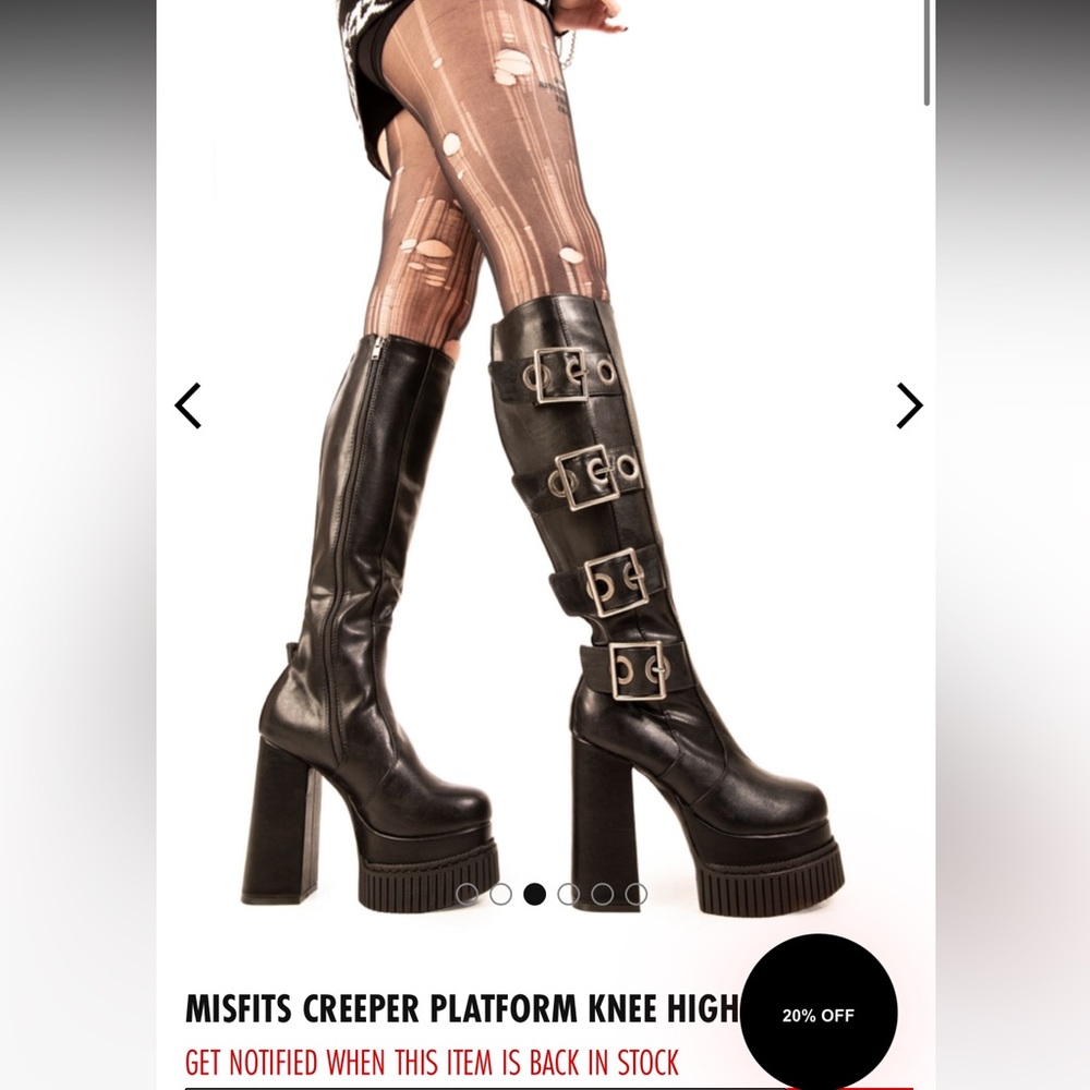 LAMODA MISFIT CREEPER BOOTS
